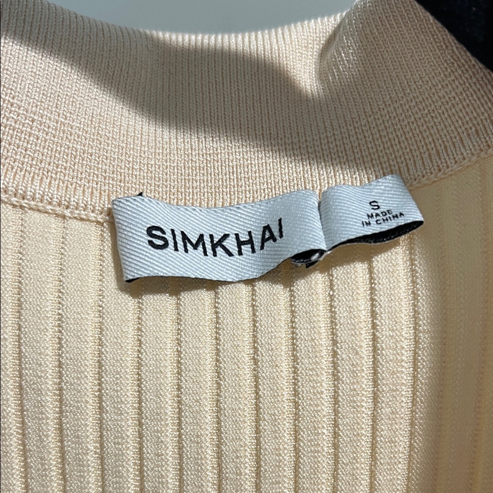 SIMKHAI Collared Mini Dress - Picture 4 of 7